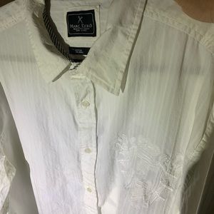 Marc Ecko long sleeve shirt, button down, size XL.